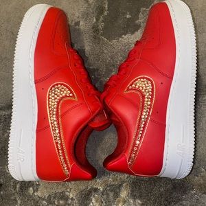 Nike Air Force bedazzled
